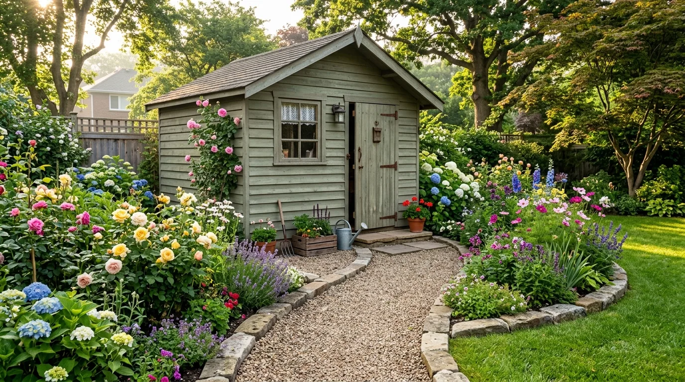 12 Shed Landscaping Ideas for Better Design